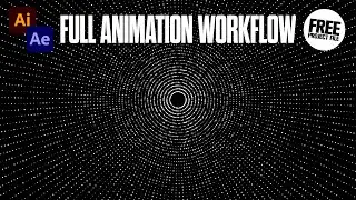 Abstract Type Loop 01 | After Effects Animation Workflow