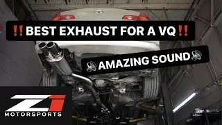 G35 DRIFT CAR GETS FULL Z1 EXHAUST!