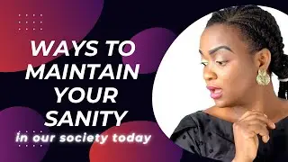 Ways to maintain your sanity in this day #edithedition #mentalhealth #health #lifestyle #vlog #video