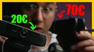 WEBCAM DA 20 EURO VS WEBCAM DA 70 EURO - Strange unboxing