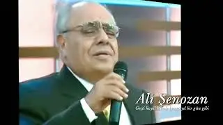 Ali Şenozan ~ Geçti hayâl içinde bunca yıl bir gün gibi