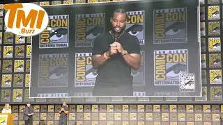 #chadwickboseman still has his spirit felt as Ryan Coogler gives a heartfelt tribute at in Hall H