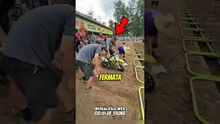 LA MOTO SI É ROTTA PRIMA DELLA GARA😱 