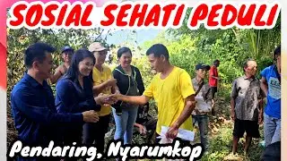 SOSIAL SEHATI PEDULI PETANI DI PENDARING NYARUMKOP.