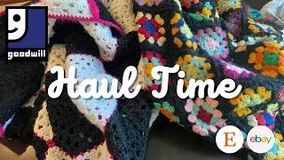 Goodwil haul for resale on Ebay Etsy and Whatnot