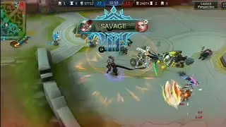 Thamuz highlights with Savage! Watch 'Till the end! (Mobile Legends, Legends Never Die)