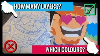 HOW I USE PAINT MARKERS ON CANVAS PART 2/6 : BASE COATS AND CHOOSING COLOURS