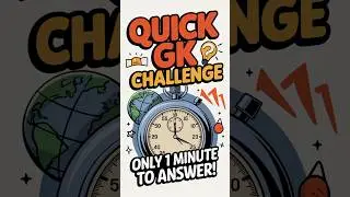 QUICK GK CHALLENGE (PART 2).