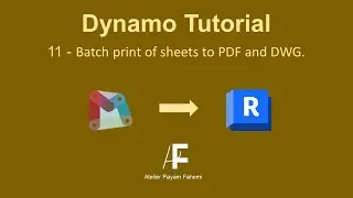 11-Dynamo tutorial: Batch print of sheet set to PDF and DWG file format