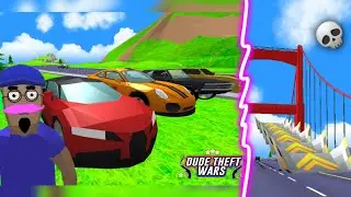 EPIC DUDE THEFTWARS MEGA RAMP CLIPS! 😂🤯 | Part 3 | SADUU DUDE |#viralvideo #dudetheftwars
