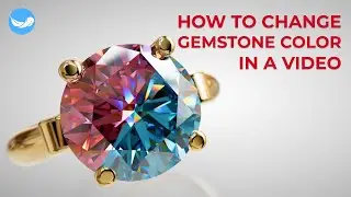 How to change gemstone color in a video