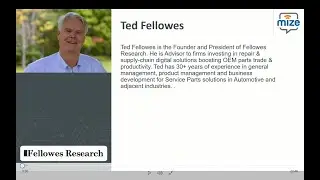 On-Demand Webinar Parts eCommerce & Megatrend Impacts on Aftermarket Parts Sales(Ted Fellowes Video)