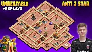 ONLY 1 STAR TH16 BASE LINK WITH REPLAY|ANTI 2 STAR TH16 BASE LINK|NEW TOWN HALL 16 LEGEND BASE