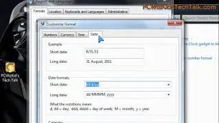 How To Windows Tip - Change the Date format on the system tray