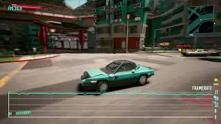 Cyberpunk 2077 - PS4 HOTFIX UPDATE 1.06 - Frame Rate Test Gameplay