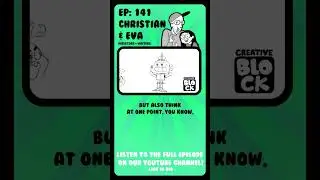 Creative Partner CHRISTIAN and EVA | #animation #creativeblock #podcast #shorts