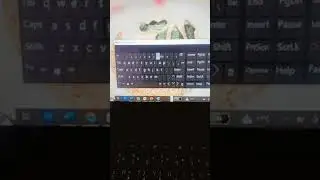 shortcut keys to open on screen keyboard in window