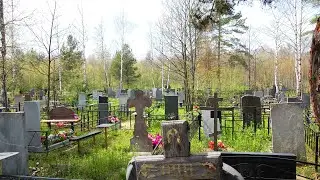 Жуть на ✟ кладбище.