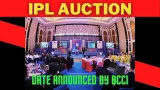 IPL 2021 Auction Date | BCCI Announced | IPL 2021 | Announcement