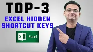 TOP-3 Excel Hidden Shortcut keys & Commands || Best Time-Saving Excel Expert Tricks