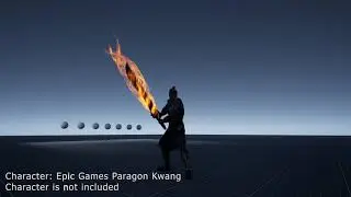 Unreal Engine 4 Sword Aura Vfx