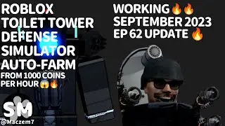 ROBLOX EP 62 TOILET TOWER DEFENSE AUTO FARM SCRIPT|OP|