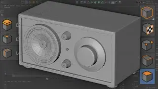 Beginner 3D Modeling #1 | Radio | Basic Subdivision Surface Modeling Tutorial