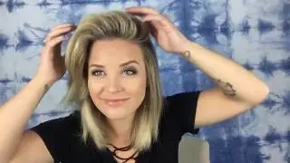 How to blow dry to tame cowlicks