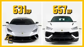 Car Spec Comparison: Lamborghini Huracan Performante vs Lamborghini Urus Performante | 4enthusiasts