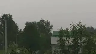 Гроза в день России Ч - 2. АТМОСФЕРА ЛЕТНЕЙ ГРОЗЫ В ДЕРЕВНЕ