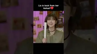 LIA IS BACK GUYS! #shorts #itzy #lia #tinaishere #hiatus #itzylia #kpop #fyp #fypシ゚