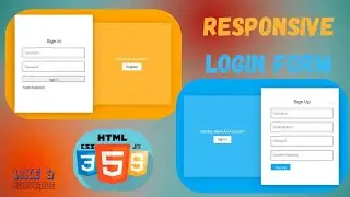 Responsive Registration Form Using HTML,CSS & JavaScript