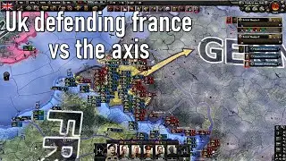 Hoi4 | United kingdom helping france to defend against the axis