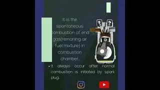 AUTOIGNITION IN SI ENGINE
