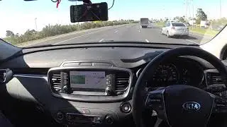 Driving into Melbourne on 0.5.4 OpenPilot (commentary over timelapse)