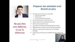 Réussir ton oral d'entretien et de motivation devant un jury