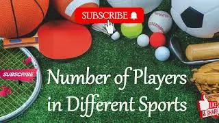 Number of Players⛹️in Different Sports🏐||#rugby 🏈#cricket 🏏#hockey 🏑#football ⚽️#basketball 🏀 #gk 🤽