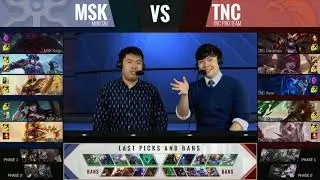 2018 Pro Gaming Series Spring - Finals | MSK vs TNC Game 3/3