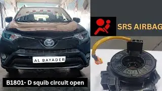 How to change spiral cable in 2018 Toyota RAV 4 | Clock Spring