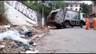 caminhão de lixo embu das artes