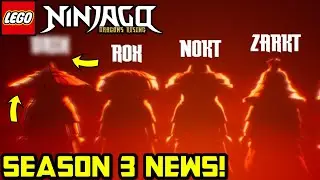 NEW Forbidden Five Name Revealed! 😈 Ninjago Dragons Rising Season 3 News! Forbidden Five Update!