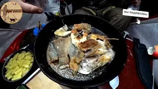 КАК ВКУСНО ПРИГОТОВИТЬ РЫБУ.fishing,bushcraft,nature,camping.