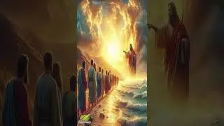 Parting the Red Sea with Jesus' Power (Exodus 14:21-22) | Heavenly Music For Comfort