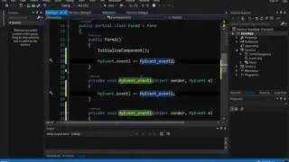 Publishing and Subscribing C# Events Using EventArgs Class Tutorial