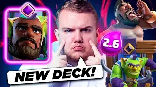 2.6 HOG CYCLE WITH GOBLIN CAGE 😱 - Clash Royale