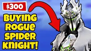 Buying Rogue Spider Knight! ($300 Xbox Exclusive) - Fortnite