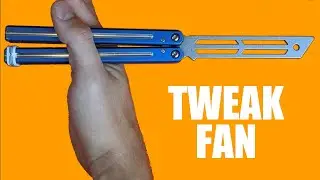 Butterfly Knife Tutorial - (Tweak Fan) - Intermediate #3.5