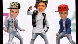 Naveen Patnaik Vs Narendra Modi Dance on Sambalpuri Music -Sambalpuria Babu Dj Songs