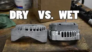 Dry blast VS Vapor blast