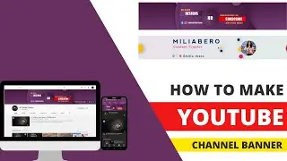 How to make youtube channel banner on android | YouTube channel art design tutorial